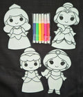 Princess Colouring in Kit