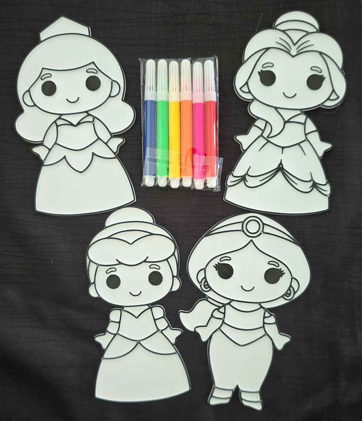 Princess Colouring in Kit