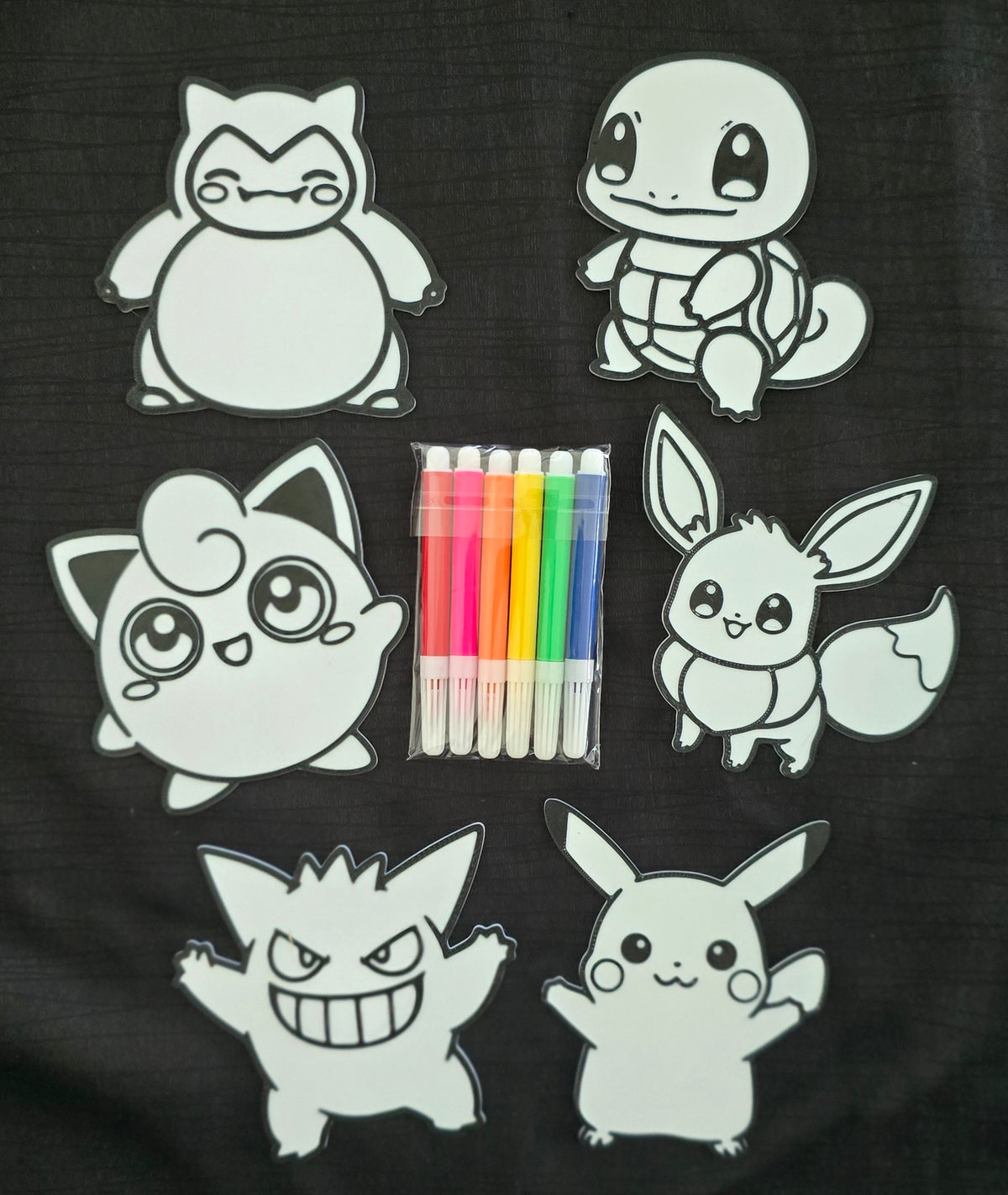 Pokemon Colouring In Kit