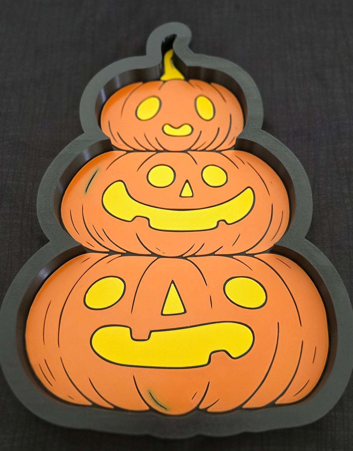 Horror Pumpkin Trinket Tray