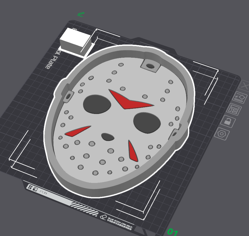 Jason V Mask trinket tray