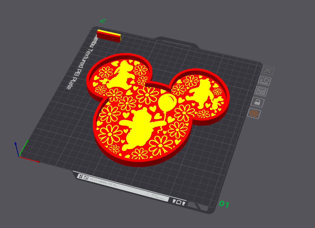 PoohBear Trinket Tray