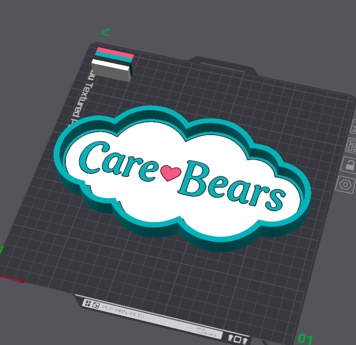 Carebear Trinket tray ( Digital )