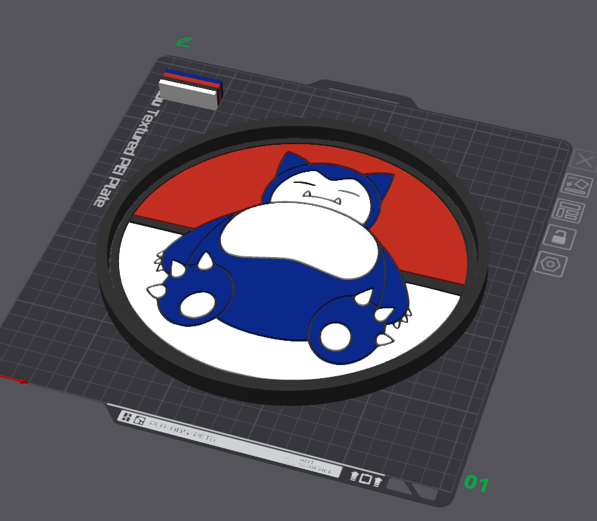 Snorlax Tray ( Digital )