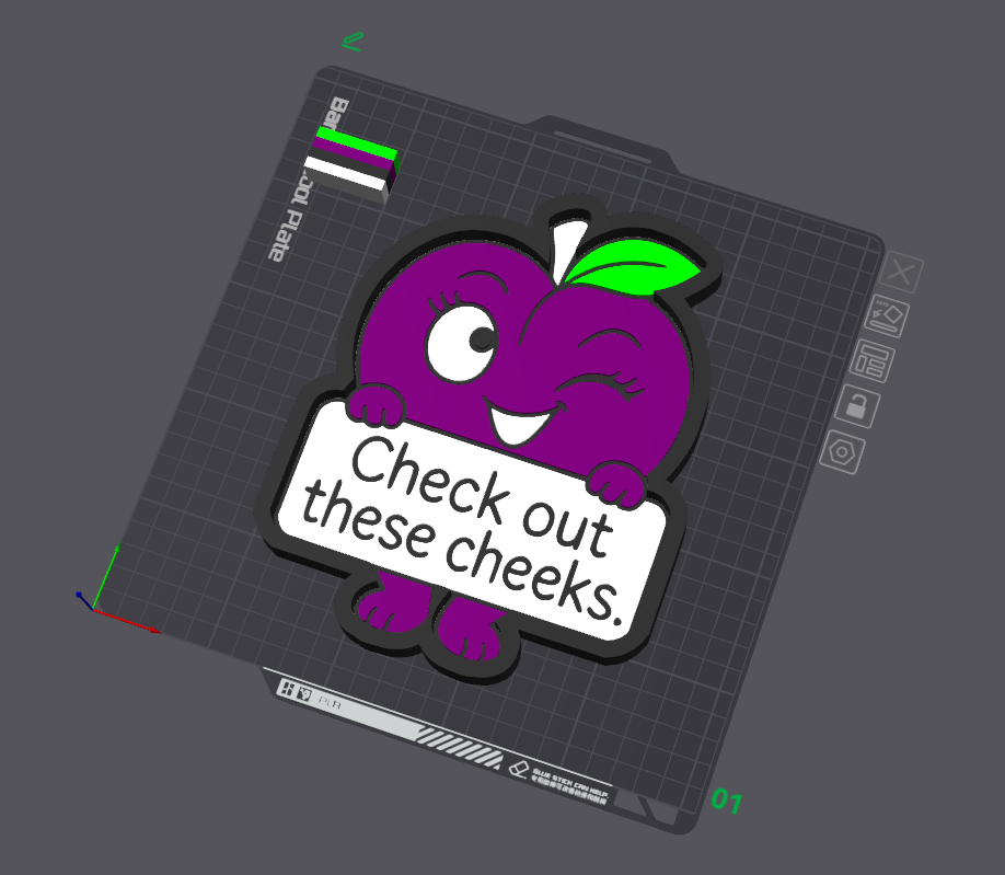 Plum - Trinket Tray ( Digital )